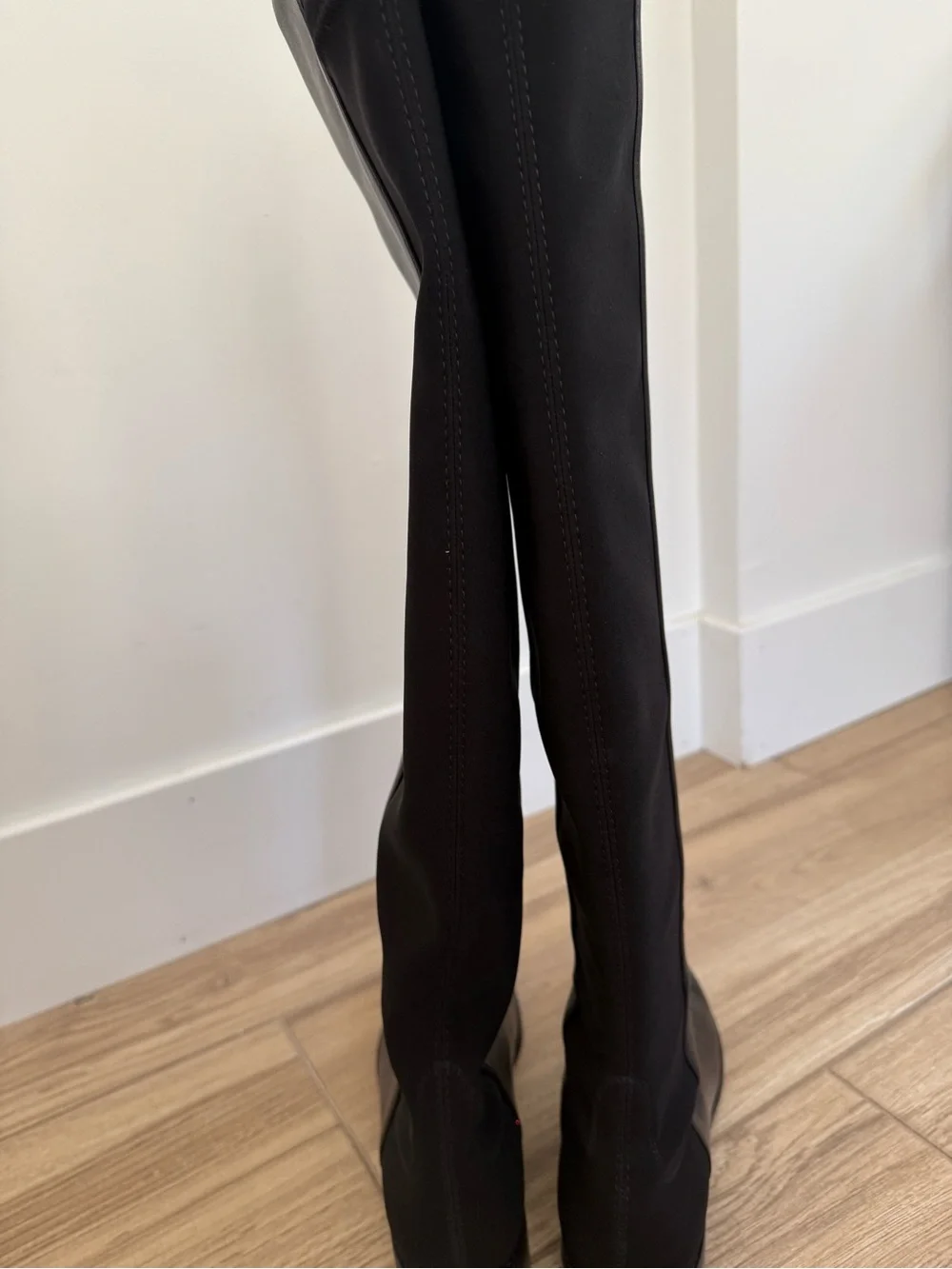 Stuart Weitzman 50/50 Black Over-the-Knee Boots NWT Size 7.5
